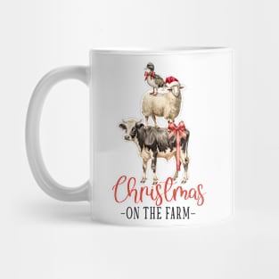 Christmas Farm Quote Mug